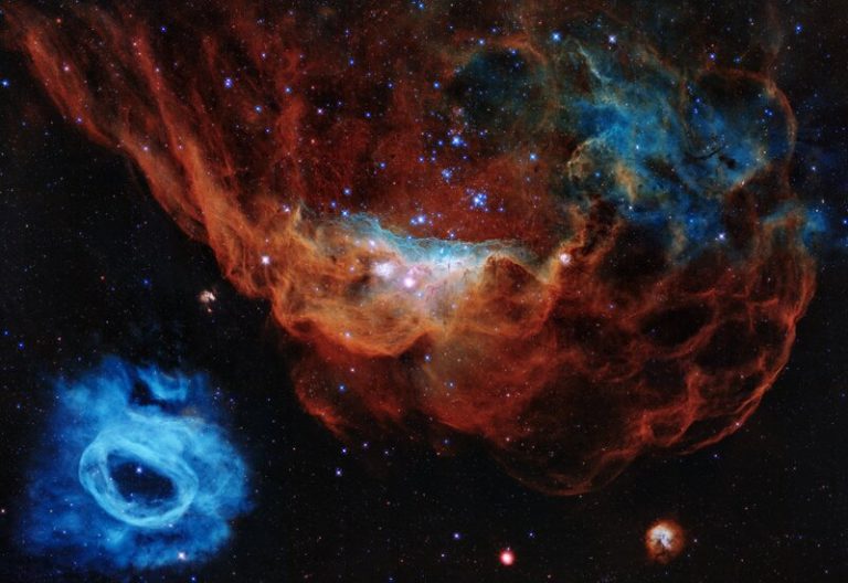 El telescopio Hubble celebró sus 30 años con un espectacular ‘arrecife cósmico’ 3 El telescopio Hubble celebró sus 30 años con un espectacular ‘arrecife cósmico’