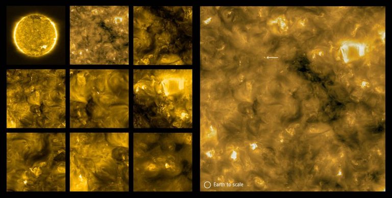 Solar Orbiter toma las imágenes más cercanas del Sol y capta sus ‘hogueras’ 9 Solar Orbiter toma las imágenes más cercanas del Sol y capta sus ‘hogueras’
