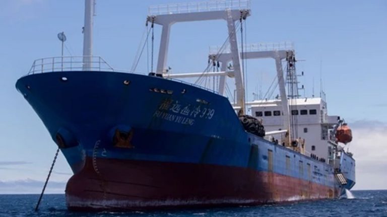 El mar de Ecuador está siendo saqueado por barcos pesqueros chinos ilegales