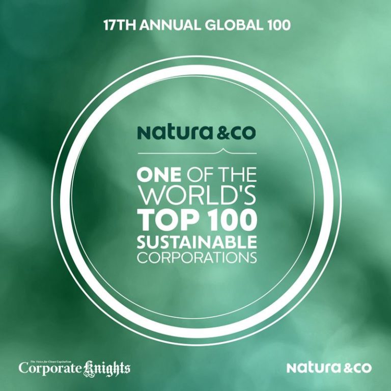 Natura &Co es reconocida como una de las empresas más sustentables del mundo 7 Natura &Co es reconocida como una de las empresas más sustentables del mundo