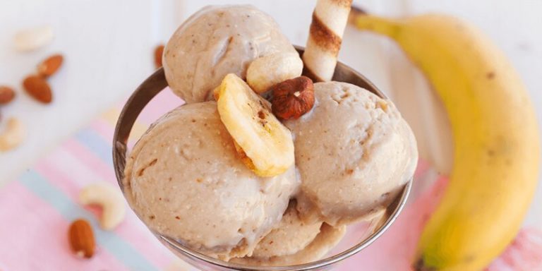 Helado de banana sin máquina y con 2 ingredientes 7 Helado de banana sin máquina y con 2 ingredientes