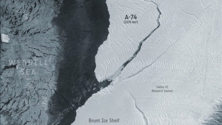 Un iceberg dos veces más grande que Madrid se desprende de la Antártida 5 Un iceberg dos veces más grande que Madrid se desprende de la Antártida