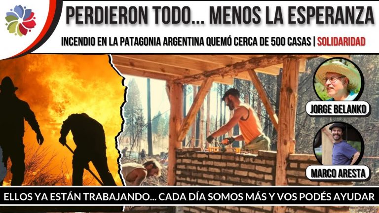 La Bioconstrucción al servicio de la reconstrucción tras los incendios de la Patagonia 4 La Bioconstrucción al servicio de la reconstrucción tras los incendios de la Patagonia
