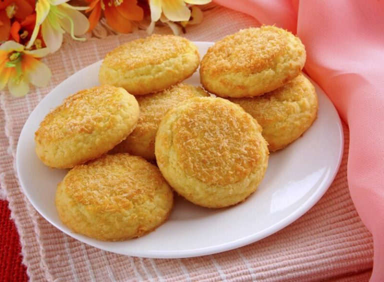 Galletitas de coco, con harina de garbanzos y harina de arroz 6 Galletitas de coco, con harina de garbanzos y harina de arroz