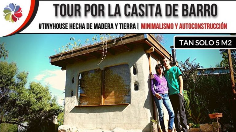 Mini casa de Tierra de 5 metros cuadrados 4 Mini casa de Tierra de 5 metros cuadrados