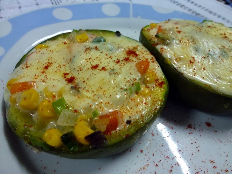Zapallitos rellenos vegetarianos 6 Zapallitos rellenos vegetarianos