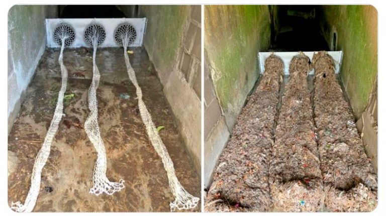 Redes para proteger ríos y mares de la basura de las ciudades