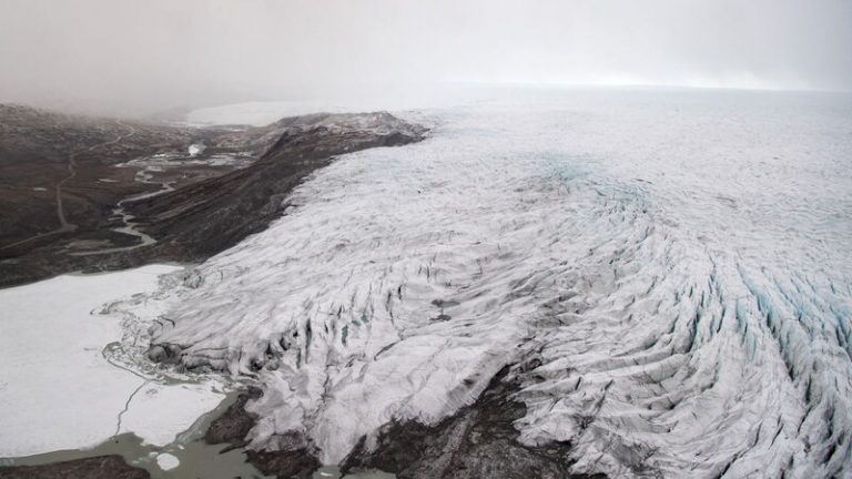 Señal de alarma, la lluvia más intensa en Groenlandia desde 1950