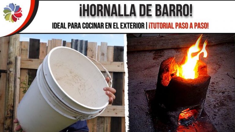 Hornalla de barro, arena y paja para exteriores 3 Hornalla de barro, arena y paja para exteriores