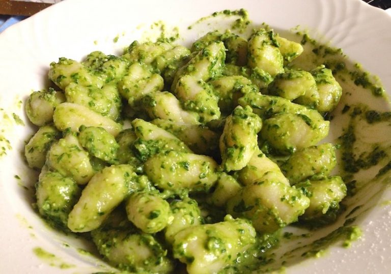 Ñoquis veganos sin gluten
