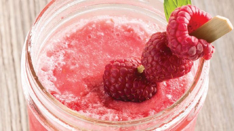 Licuado de frambuesa delicioso 7 Licuado de frambuesa delicioso
