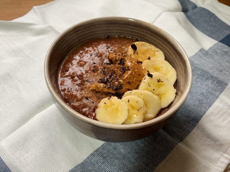 Porridge de chocolate vegano 3 Porridge de chocolate vegano
