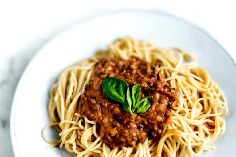 Salsa bolognesa vegana y vegetariana 1 Salsa bolognesa vegana y vegetariana