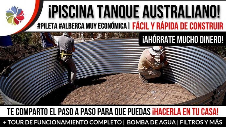 Como construir una hermosa piscina tanque australiano paso a paso 1 Como construir una hermosa piscina tanque australiano paso a paso