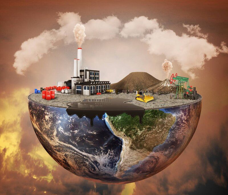 tóxicos, basura, residuos, contaminación, muerte, gases, pulmones, CO2, emisiones