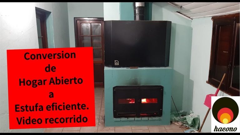 Cómo convertir un hogar a leña tradicional en una estufa más eficiente 2 Cómo convertir un hogar a leña tradicional en una estufa más eficiente