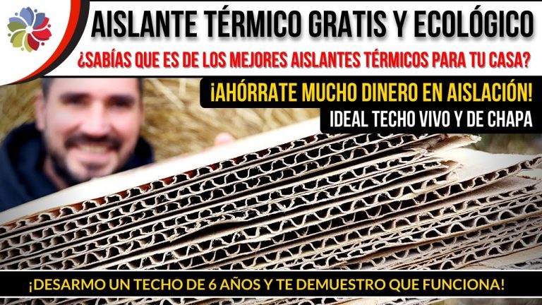 Aislante térmico, gratis y ecológico, ideal para techos vivos y de chapa 2 Aislante térmico, gratis y ecológico, ideal para techos vivos y de chapa