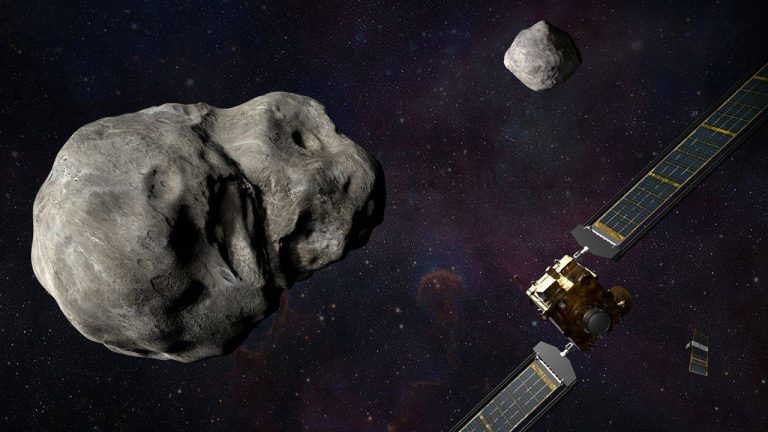 Histórico impacto de una sonda espacial contra un asteroide