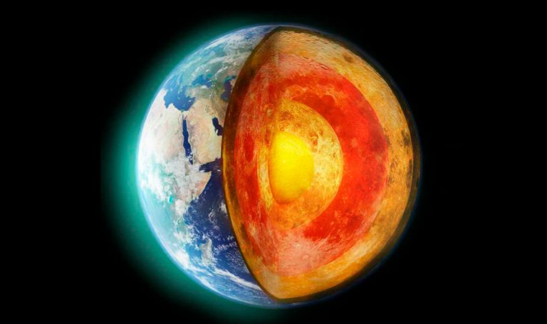 El núcleo interno del planeta Tierra se habría frenado