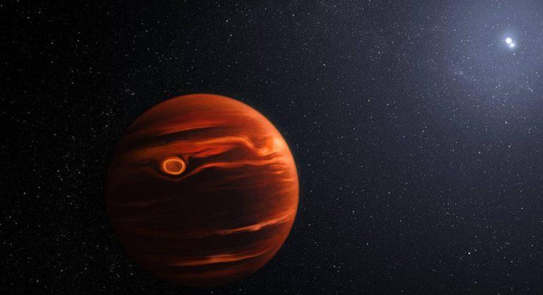 El Webb detecta remolinos de nubes arenosas en el planeta VHS 1256 b