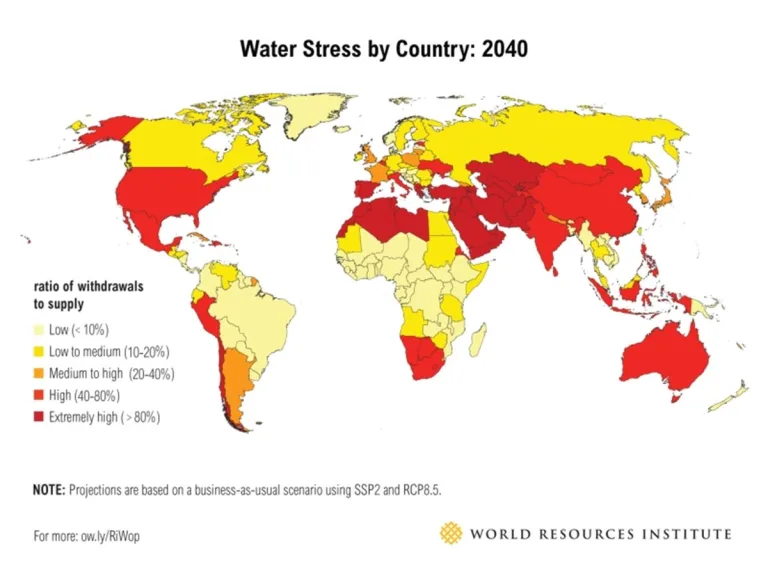 España y Chile entre los primeros en sufrir una crisis de agua dulce 9 España y Chile entre los primeros en sufrir una crisis de agua dulce