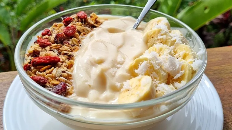 Yogurt de garbanzos, vegano y natural 3 Yogurt de garbanzos, vegano y natural