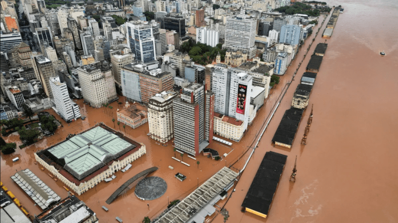 inundaciones en Brasil