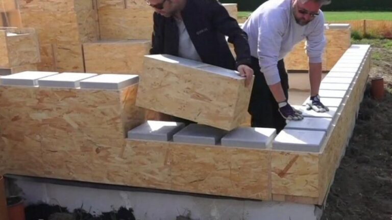 Las casas cambiarán para siempre con este ladrillo: se coloca como un LEGO