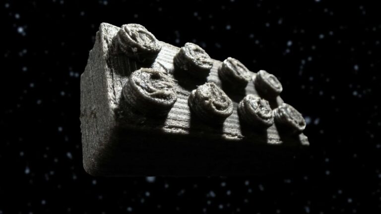 China apuesta por los ladrillos lunares como material de construcción del futuro