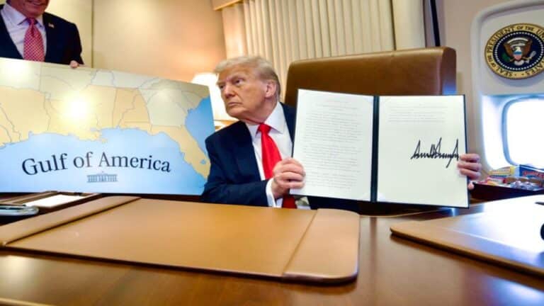 Trump declara el 9 de febrero como el ‘Día del Golfo de América’