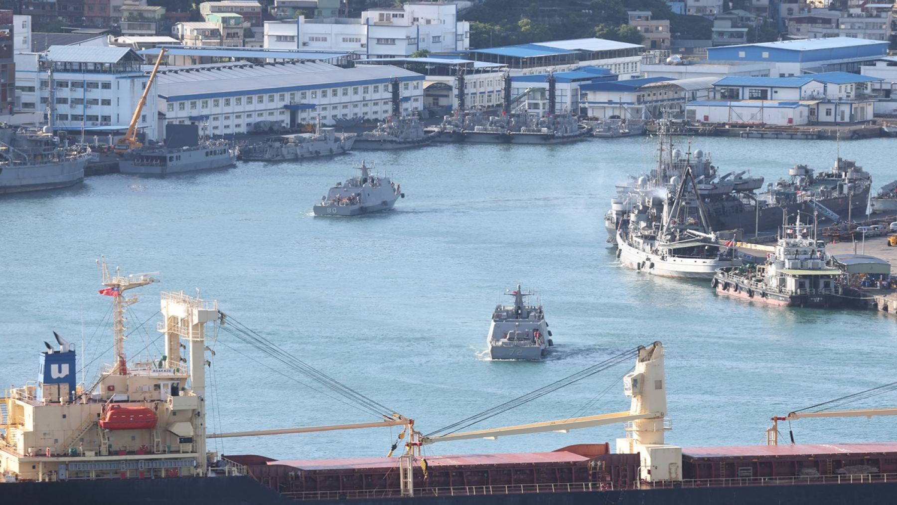 China utiliza maniobras militares en el estrecho de Taiwán