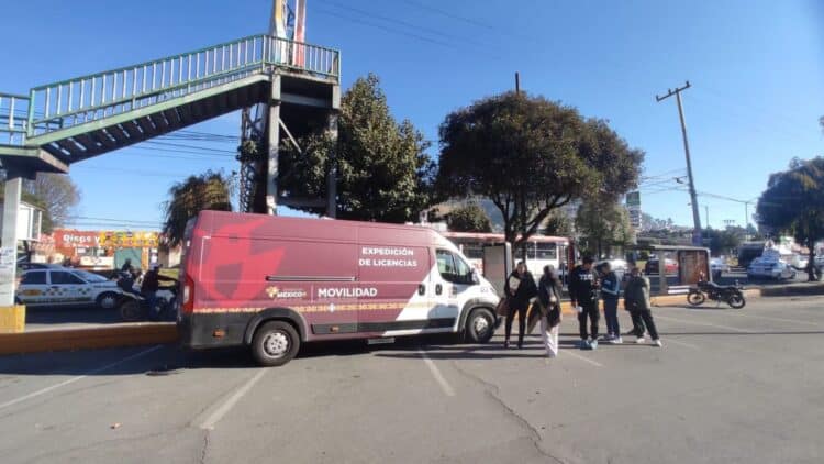 Unidad móvil de licencias