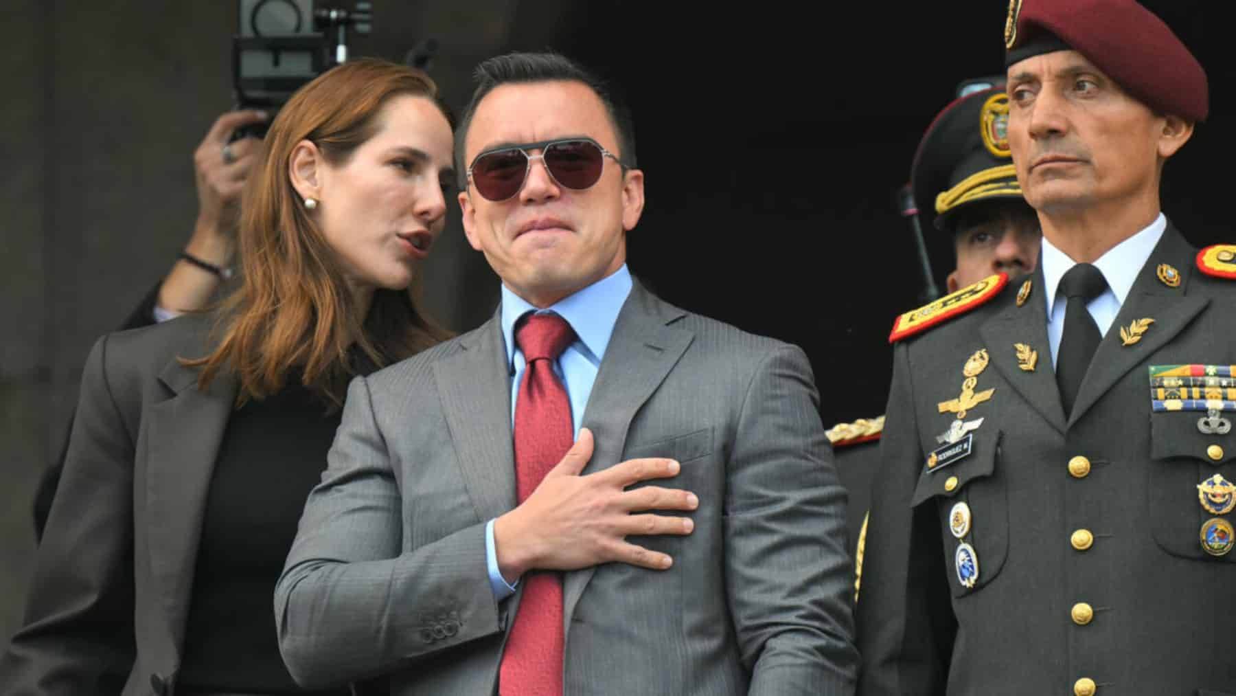 Decretan alerta máxima en Ecuador por amenazas terroristas contra Noboa