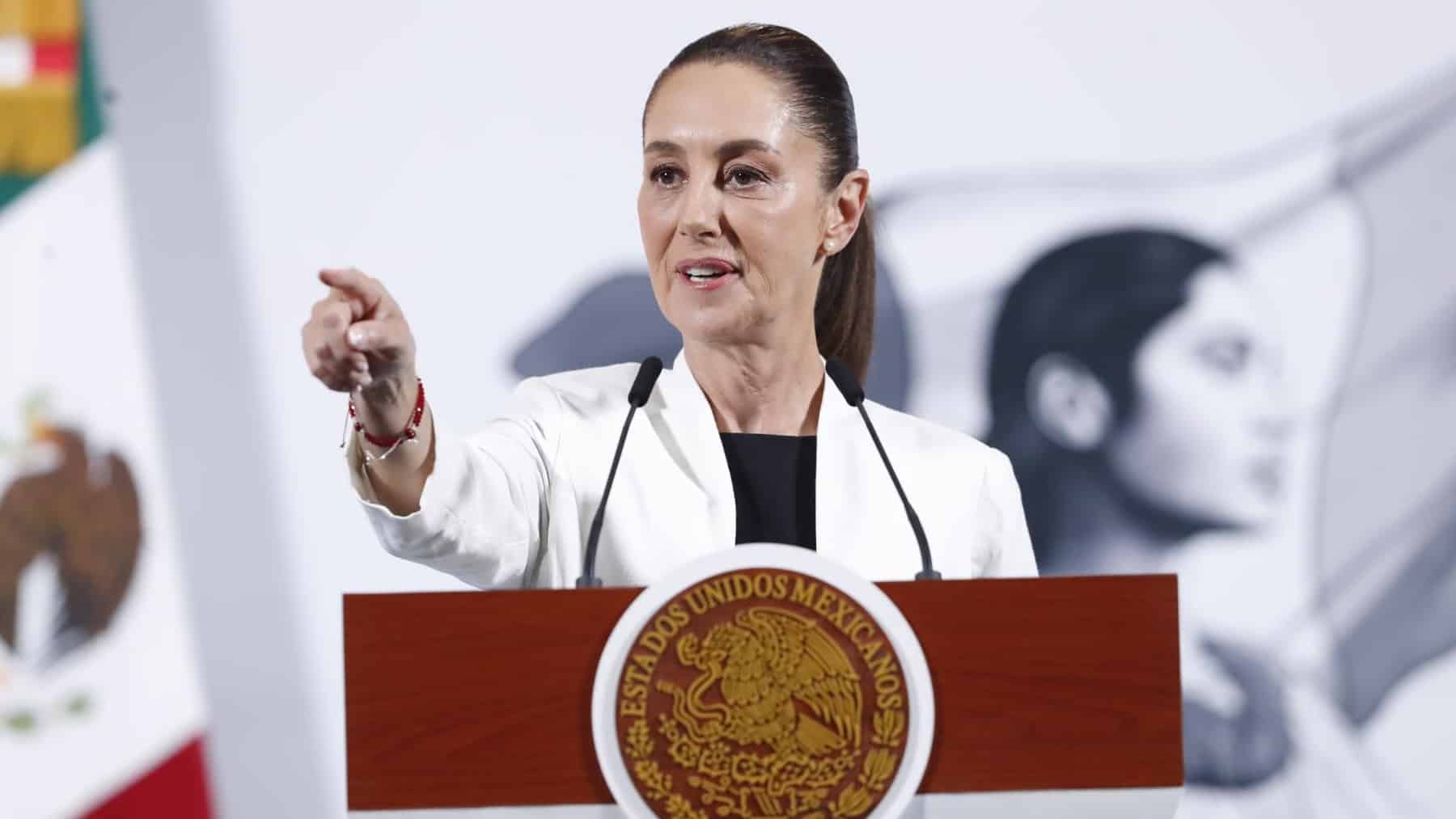 Sheinbaum al FMI: En México llegó la Cuarta Transformación»