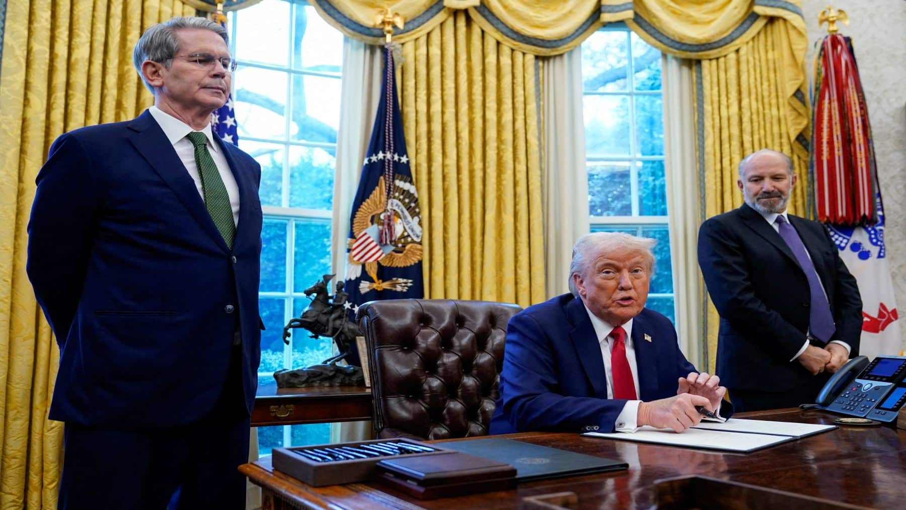 Trump revela que la conversación con China fue de «gran progreso»