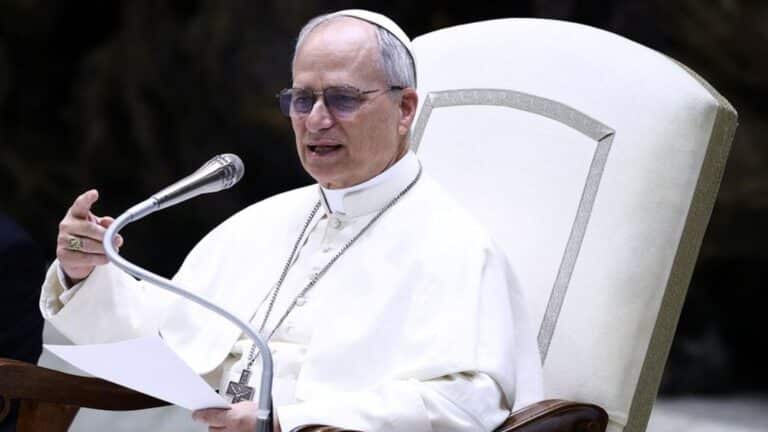 El papa León XIV imparte su primera catequesis en audiencia general desde el Vaticano 2 El papa León XIV imparte su primera catequesis en audiencia general desde el Vaticano