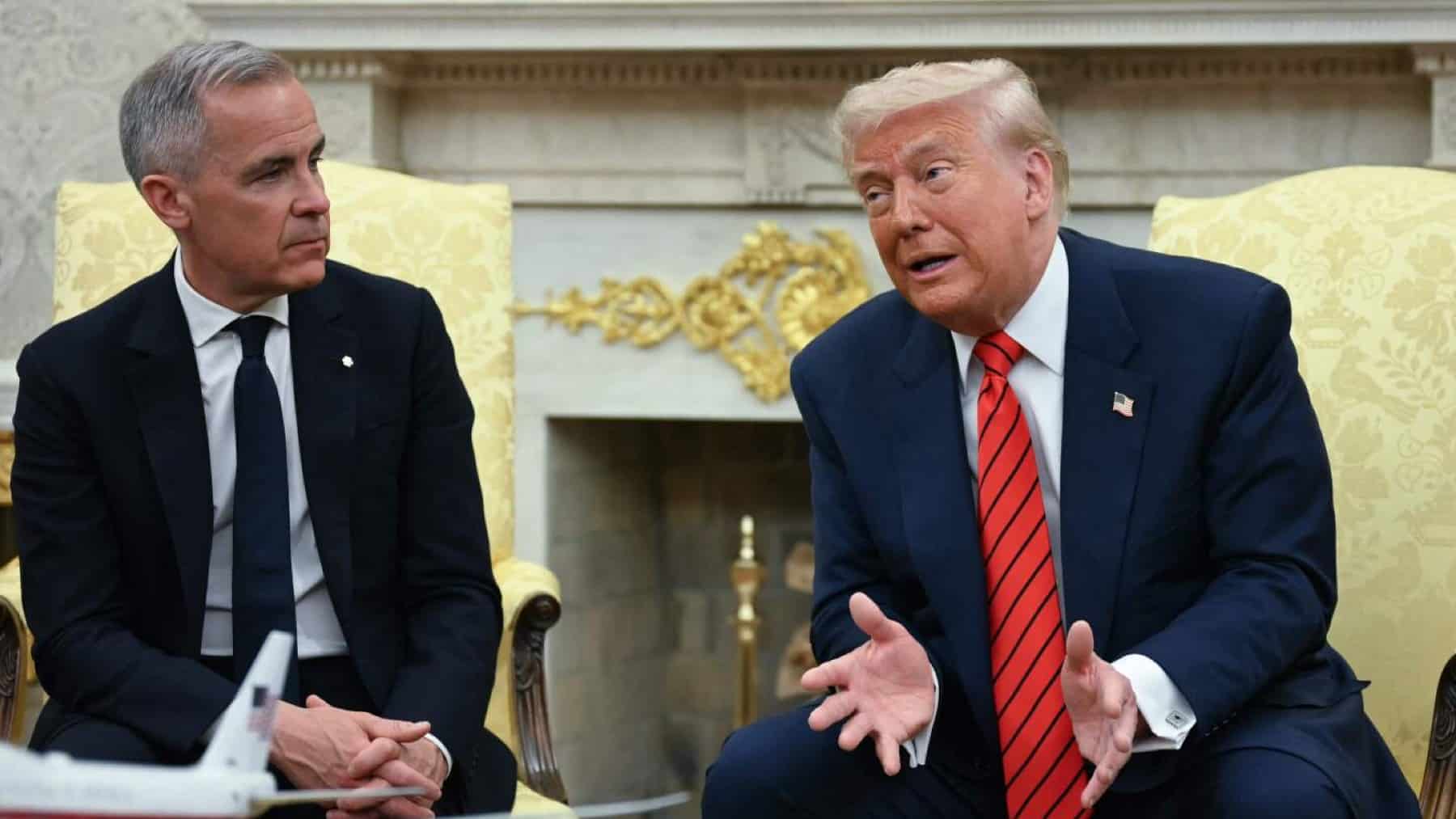 El primer ministro de Canadá cataloga su reunión con Trump como «muy constructiva»