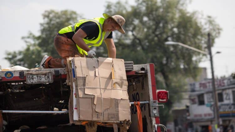 Programa Basura Cero de CDMX recolector