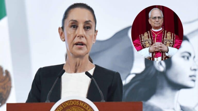 Sheinbaum reconoce a León XIV como el nuevo líder del Vaticano 4 Sheinbaum reconoce a León XIV como el nuevo líder del Vaticano