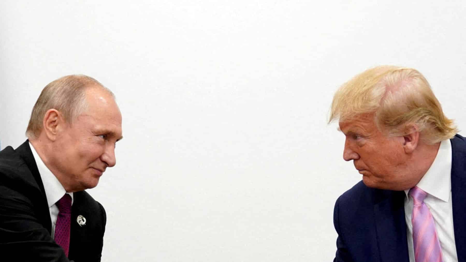 Trump aseguró a Putin que no tenía información sobre los ataques planeados por Ucrania