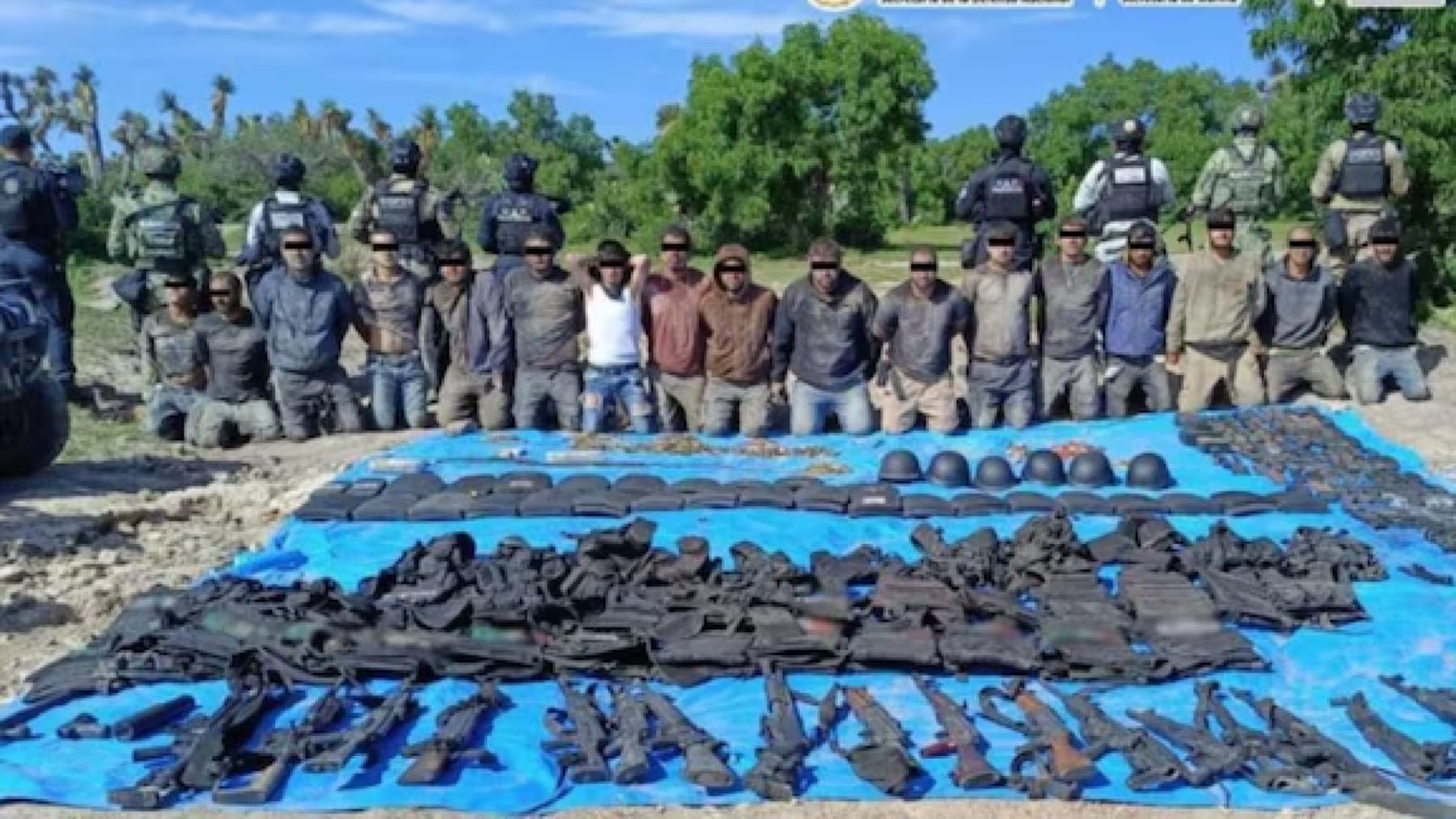 Mega operativo del Ejército termina con 18 sicarios del CJNG detenidos en Aguascalientes