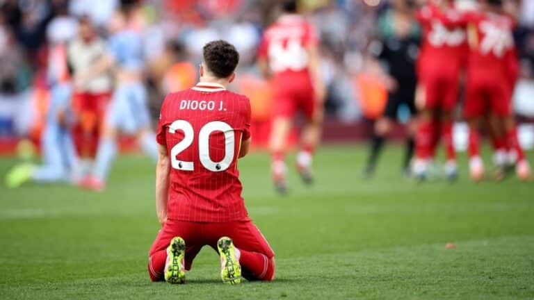 El club inglés Liverpool pagará a la familia de Diogo Jota los años de contrato que quedaban del exjugador 5 El club inglés Liverpool pagará a la familia de Diogo Jota los años de contrato que quedaban del exjugador