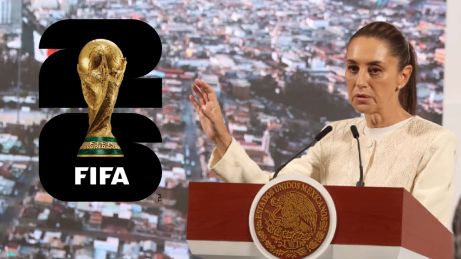 Sheinbaum insiste en que la inauguración del Mundial será en el Azteca, desafiando los rumores