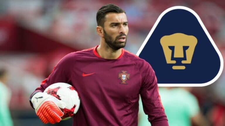 Pumas podría fichar a Rui Patricio, descartando a Keylor Navas y David Ospina
