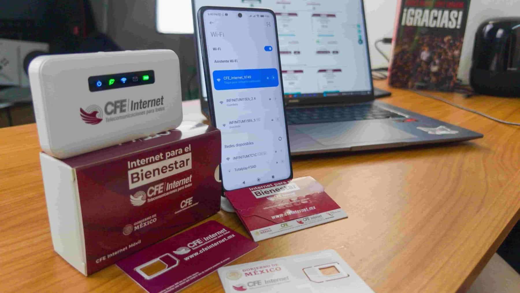 Un plan de seis meses de internet con la CFE: Por menos de $500