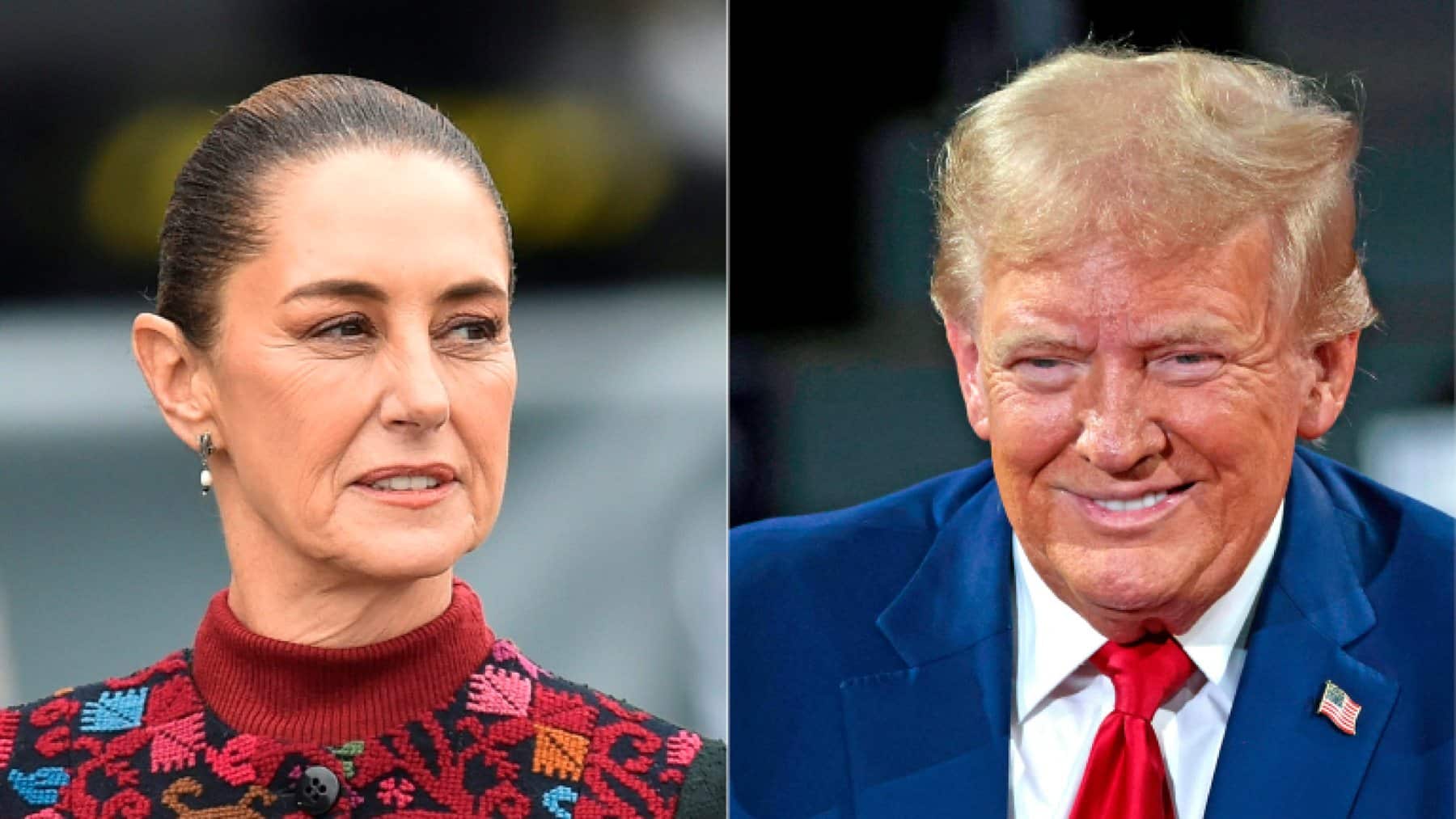 Claudia Sheinbaum se dirige a Donald Trump: «En México, el pueblo manda»
