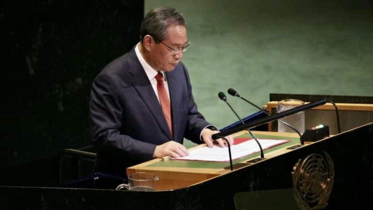 Primer ministro chino advierte ante la Asamblea General de la ONU: "La humanidad está en una encrucijada" 8 Primer ministro chino advierte ante la Asamblea General de la ONU: «La humanidad está en una encrucijada»