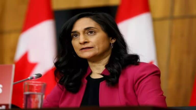 Anita Indira Anand, ministra de Asuntos Exteriores de Canadá, defiende el multilateralismo en su discurso ante la ONU 2 Anita Indira Anand, ministra de Asuntos Exteriores de Canadá, defiende el multilateralismo en su discurso ante la ONU