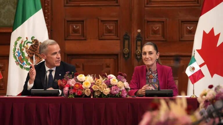 Carney revela que la presidenta Sheinbaum asistirá a la final del Mundial de 2026