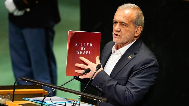 El presidente de Irán, Masoud Pezeshkian, denuncia en la ONU actos de agresión contra su país 2 El presidente de Irán, Masoud Pezeshkian, denuncia en la ONU actos de agresión contra su país
